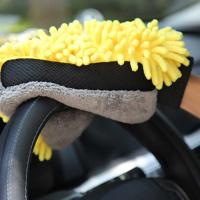 Guantes de Lavado de Coches Coral Suaves Antirasguños Multifuncionales Engrosados para Limpieza y Detallado de Ceras de Coches - details 2