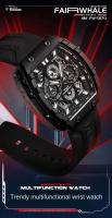 Reloj Deportivo de Moda para Hombres Leten Cuarzo Premium Correa de Silicona Impermeable - details 1