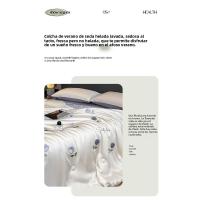 Edredón de Verano de Seda de Cuatro Piezas Conjunto de Cama con Sensación de Frescor Acondicionado - details 0