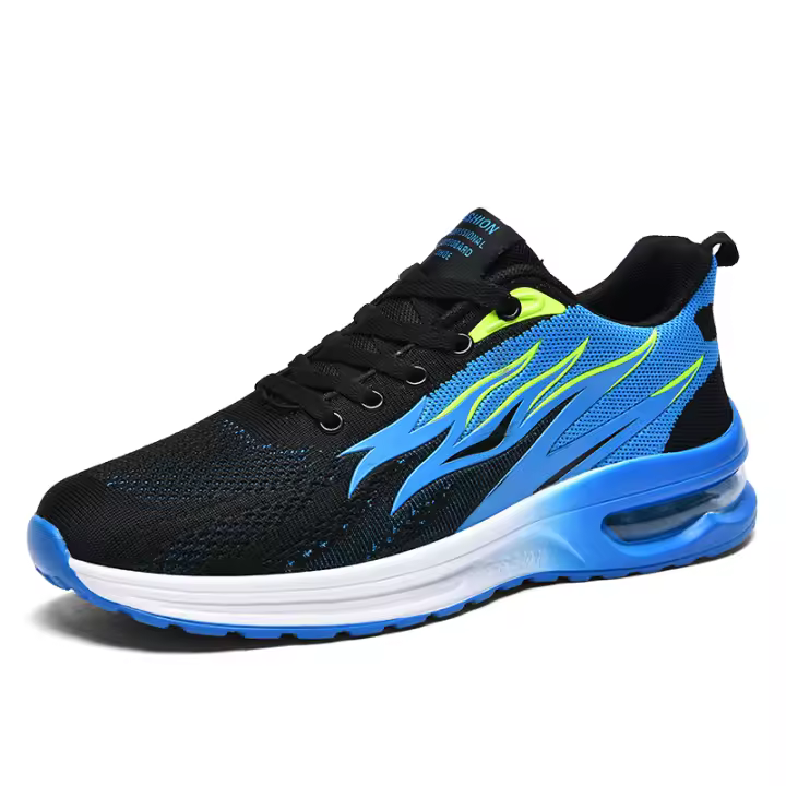 Zapatos para correr para hombre, zapatillas de deporte transpirables de moda Unisex, cojín de aire, zapatos casuales suaves y cómodos para deportes al aire libre - 1