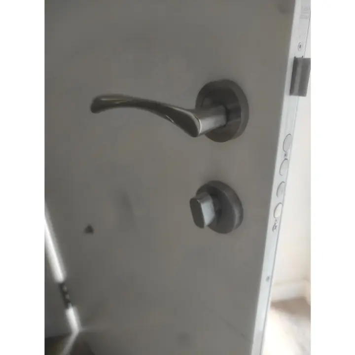 Cilindro de botón, niquelado, 50+35 - 1