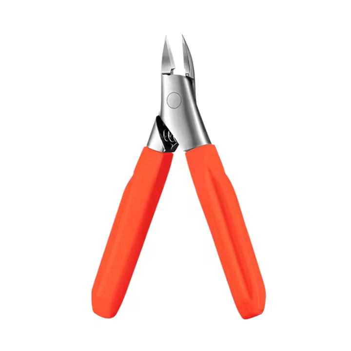 Cortauñas de acero inoxidable de alta calidad, Clips de precisión para uñas integradas, herramientas de manicura, cortaúñas profesionales - 1