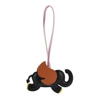 LLavero de elefante con alas voladoras de cuero PU multicolor, llavero de coche, colgador de cuero PU de Animal, colgante de bolsa de dibujos animados en 16 colores para hombres - details 2