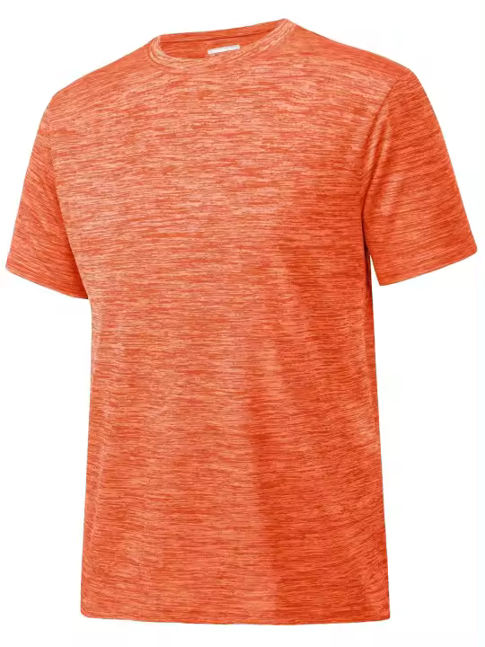MAGCOMSEN-Camiseta de gimnasio para hombre, camisa de entrenamiento de manga corta, absorbe la humedad, camisa de rendimiento - 1