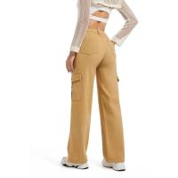 Pantalones vaqueros de pierna recta de cintura alta para mujer, pantalones vaqueros de estilo coreano para adolescentes - details 14