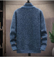 Suéter de punto para hombre Sudaderas más gruesas Jersey con media cremallera - details 7
