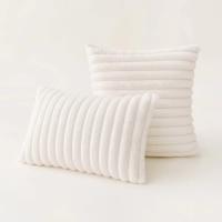 Funda de almohada de felpa súper suave, cubierta rectangular para sofá y mesita de noche, decoración nórdica para sala de estar, Invierno - details 5