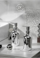 (Juego de 3) Dispensador de champú y gel de baño desinfectante para manos, 500 ml, botella de enchapado, apto para baño - details 10