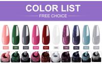 Kit de Arte de Uñas Esmalte de Uñas, Lámpara UV, Pegatinas Belleza Manicura y Accesorios - details 9