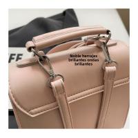 Mochila Premium sense para mujer, mochila informal con textura sólida de color, nueva moda 2025 - details 16