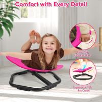 silla oscilante para sentarse y girar, juguetes de equilibrio sensorial, sillas para autismo y TDAH, equipo de juego para - details 16