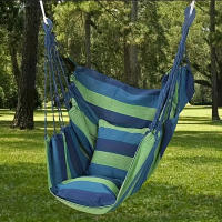 Silla colgante dormitorio hamaca góndola interior mecedora silla columpio al aire libre hamaca - details 1