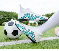 Botas de fútbol profesionales |   Empeine Flyknit y AirZoom + Tacón TF/AG – Control Total y Resistencia (33–45) - details 9
