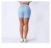 Lmpact-pantalones cortos ajustados para Mujer, mallas deportivas sin costuras para gimnasio, entrenamiento, Yoga, ropa de motorista elástica - details 9