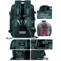 Mochila para maleta de cabina Ryanair para mujer, equipo de mano impermeable con USB - details 60