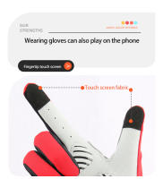 Guantes antideslizantes de dedo completo para ciclismo, manoplas de tela de LICRA para bicicleta de montaña, equipo de ciclismo de carretera - details 11