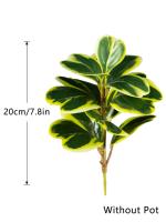 Pequeña Planta Hoya Artificial en Forma de Corazón Falsas Piñas Jugosas - details 10
