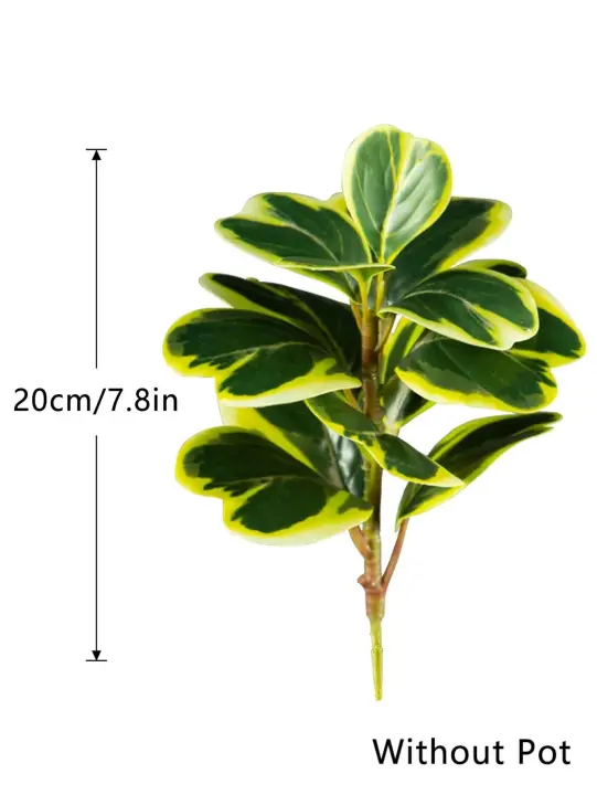 Pequeña Planta Hoya Artificial en Forma de Corazón Falsas Piñas Jugosas - 1