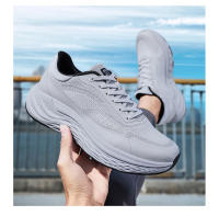 Zapatos de papá de gama alta, tendencia de moda, versátiles, rufián, guapos, zapatos para caminar al aire libre, malla transpirable, tejido con mosca, zapatos deportivos casuales - details 6