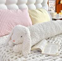 Cojín de Almohada de Peluche de Oso de Gran Tamaño Cojín de Dormir de Conejo Lindo para Decoración de Sofá y Silla - details 9