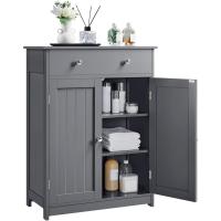 Auxiliar Tres Niveles Columna Cuarto Cajonera Mara Lacada 60x30x80cm Blanco - details 9