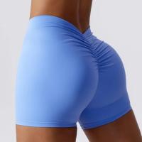 Pantalones cortos sin costuras para mujer ideal para el gimnasio y deportes al aire libre material de nylon transpirable y elástico con capucha tipo yoga y stretch aptos para primavera y verano - details 7