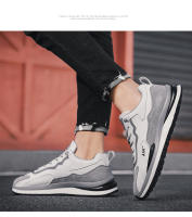 Zapato casual de piel con plataforma y veludo de algodón - details 6
