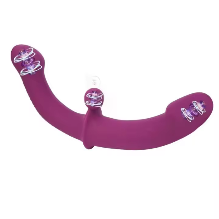 Dragon Girl con consolador simulado de doble cabeza, vibrador con control remoto, masturbador femenino, juguete sexual para adultos - 1