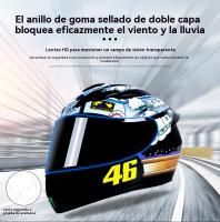Casco integral moto mujer MX Carreras de Locomotora hombre seguro - details 4