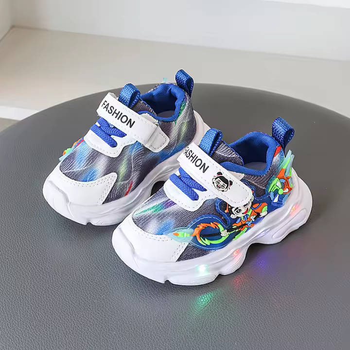 Zapatillas Deportivas de Dibujos Animados para Niños Primavera Otoño Suela Antideslizante Suave - 1