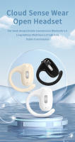 Auriculares Business Elite con conducción de aire OWS, inalámbricos por Bluetooth, gancho para la oreja, micrófono HD, estéreo envolvente HiFi, auriculares deportivos para música - details 0