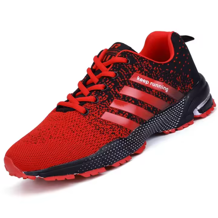 Zapatillas de deporte Unisex para correr al aire libre, Zapatos transpirables informales para caminar, antideslizantes, cómodas, tenis para hombre - 1