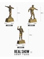 Nueva decoración de modelo de fútbol, figura de baloncesto, escultura, decoración de mesa de oficina para gabinete de vino, trofeo, artesanías de resina - details 2