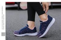 Zapatos informales para mujer, zapatos planos de malla transpirables a la moda, calzado blanco para mujer - details 5