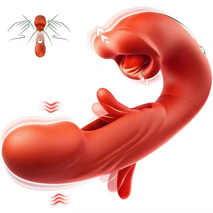 Juguetes sexuales, juguetes sexuales para mujeres adultas, bofetadas corporales de las mujeres, bofetadas con vibrador mordedor, masturbador, segunda marea de palo de carne - 1