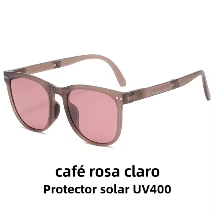 Gafas de Sol Plegables para Mujer Polarizadas Anti-Ultravioleta Diseño de Gama Alta Marco Pequeño - 1
