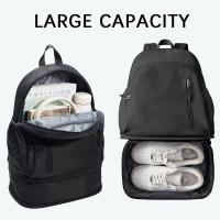 Bolsa de entrenamiento físico de gran capacidad, multicolor, separación en seco y húmedo, mochilas escolares para estudiantes, mochila plegable impermeable para ordenador portátil para hombres - details 5