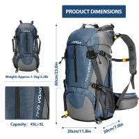 Mochila de Deportes al Aire Libre Impermeable de 50L Ideal para Senderismo, Montañismo, Expediciones de Camping y Viajes - details 3