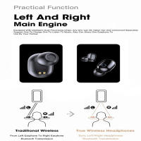-auriculares inalámbricos E6PRO TWS, cascos con pantalla LED, estéreo, Hifi, graves, micrófono, música deportiva, Control táctil, Bluetooth - details 10