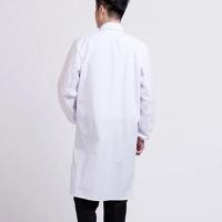Camisa de uniforme médico unisex, Camisa de manga larga, bata de laboratorio, blanca - details 6