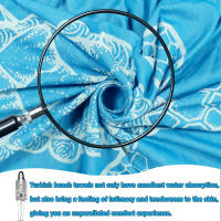 Toalla de Playa Extra Grande con Estampado de Tortuga Absorbente, Estilo Moderno, Duradero para Fitness, Yoga, Nnatura, Viajes, Acampar, Picnic - details 6