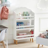 Createur d'Interieur Biblioteca 3 Estantes de Madera, Motivo Nube, Color Blanco - details 1