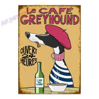 Cartel de placa Vintage de Galgo Italiano para decoración de pared, cartel de hojalata colgante de Metal de 8x12 pulgadas para Bar de mascotas, casa de café y perro - details 1