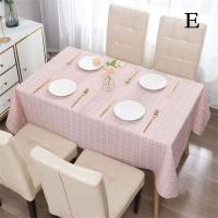 Mantel rectangular con estampado de cuadros de estilo nórdico, impermeable, resistente al aceite, patrón de búfalo de agua, mesa de comedor, fiesta - details 17