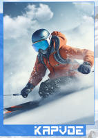 Kapvoe-Gafas de esquí para Snowboard, lentes de doble capa, antivaho, para deportes al aire libre y esquí - details 15