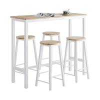 OGT22-SCH Juegos de Muebles Altas 1 Mesa Alta de Comedor y 4 Taburetes de Bar ES (OGT22-SCH) - details 7