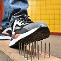 Zapatos de seguridad anti aplastamiento y anti pinchazos para hombres, zapatos de trabajo, zapatillas deportivas ligeras y transpirables, botas de trabajo de seguridad. - details 2