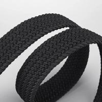 Día de la madreCinturón elástico tejido Unisex para hombre y Mujer, cinturón de lujo de diseñador para hombre, hebilla de aleación, correas de cintura, Cinturones sin agujeros, Cinturones de lujo para Mujer - details 2