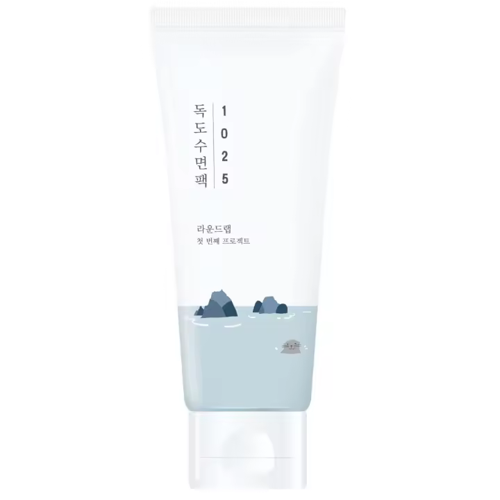 ROUND LAB 1025 Paquete para dormir Dokdo (sin perfume) |   Crema de noche facial todo en uno desarrollada para pieles irritadas por rayos UV y altos niveles - 1