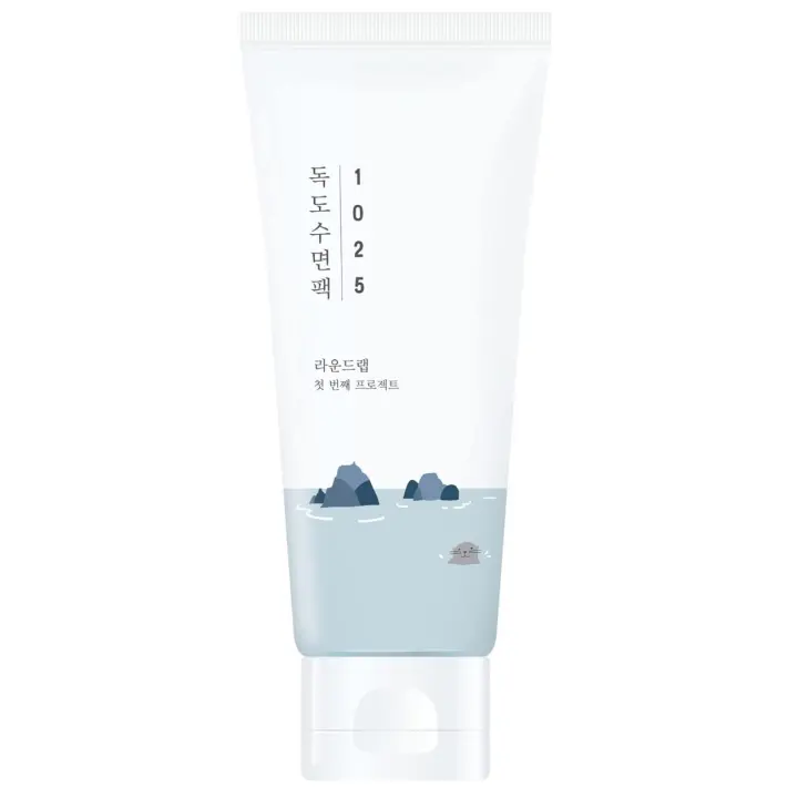 ROUND LAB 1025 Paquete para dormir Dokdo (sin perfume) |   Crema de noche facial todo en uno desarrollada para pieles irritadas por rayos UV y altos niveles - 1
